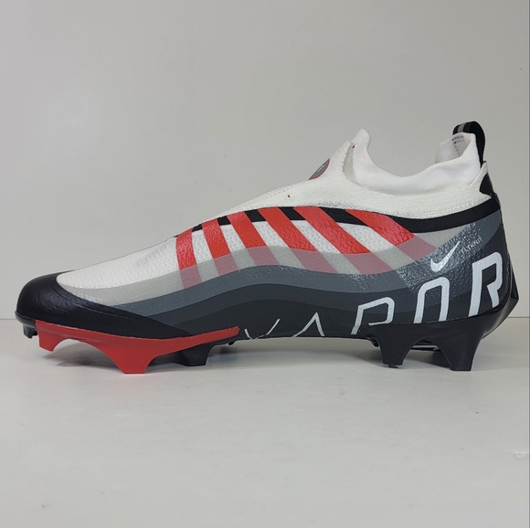 Nike Vapor Edge Elite 360 Flyknit Red White Football Cleats Size 14 DQ3558-061 main image 4